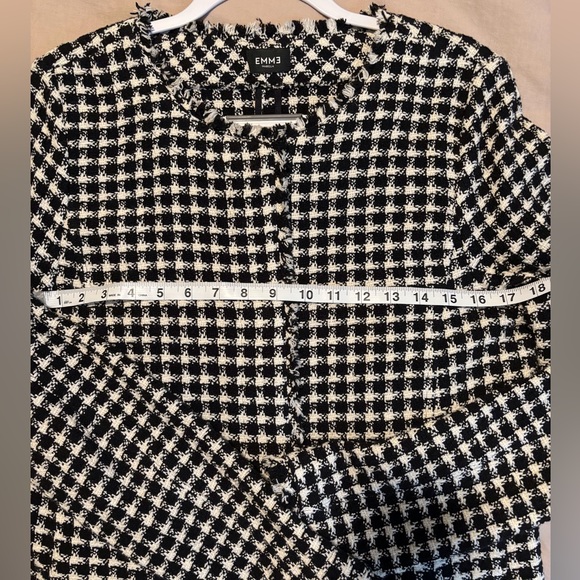 Emme Marella Checkered jacket - Picture 8 of 10